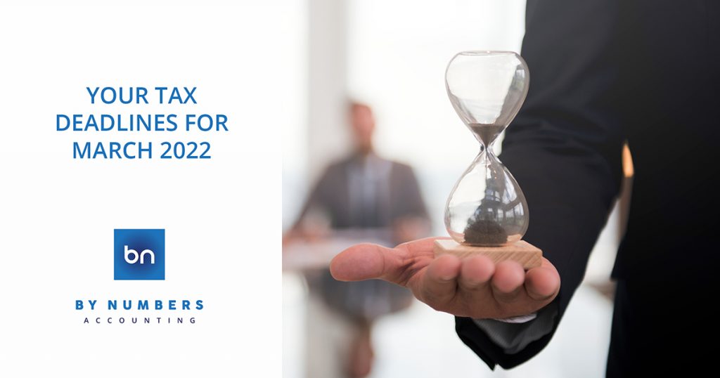 Tax deadlines