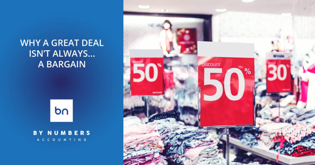Bargain hunting