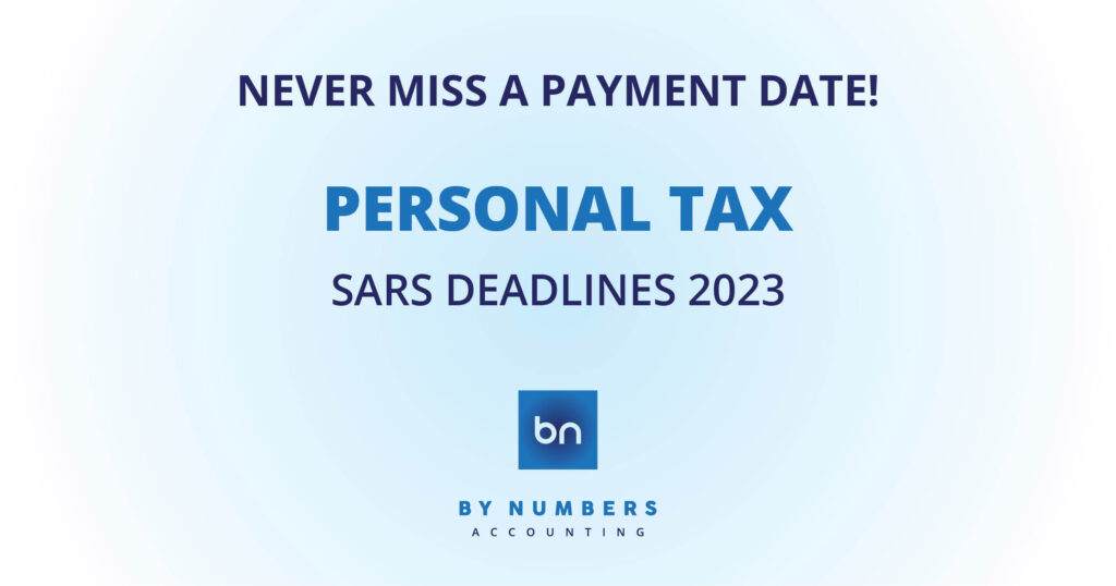 Your personal South African tax deadlines for 2023